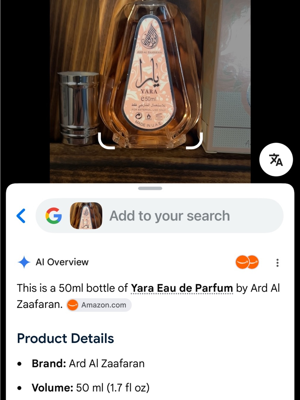 YARA room spray and EDP perfume oil. - Picture 5 of 5